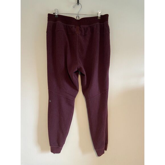Lululemon At Ease Jogger in "Heathered Cassis" Plum/Purple Men's Size XL - Picture 5 of 10